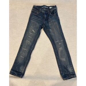 Gap Kids 1969 Denim Straight Jeans Boys 7 Slim